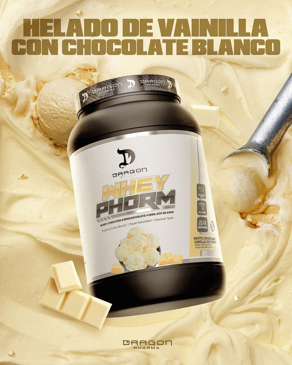 Proteína Whey Phorm Dragon Pharma 5 libras