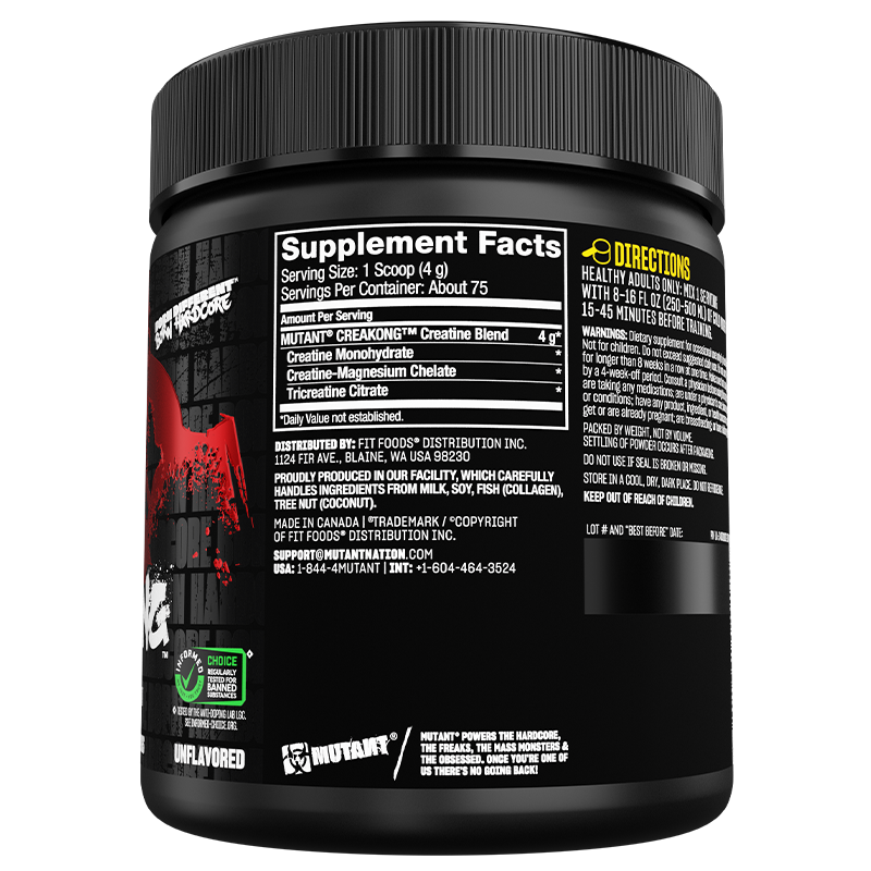 Creatina Creakong 75 servicios