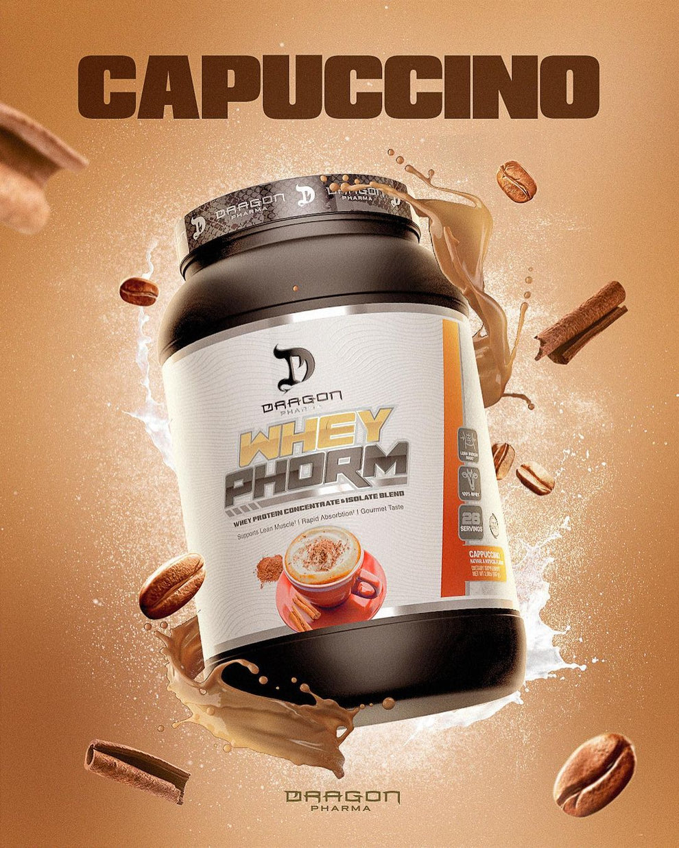 Proteína Whey Phorm Dragon Pharma 5 libras