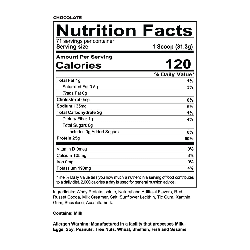 Proteína Isotope Redcon1 4.9Libras