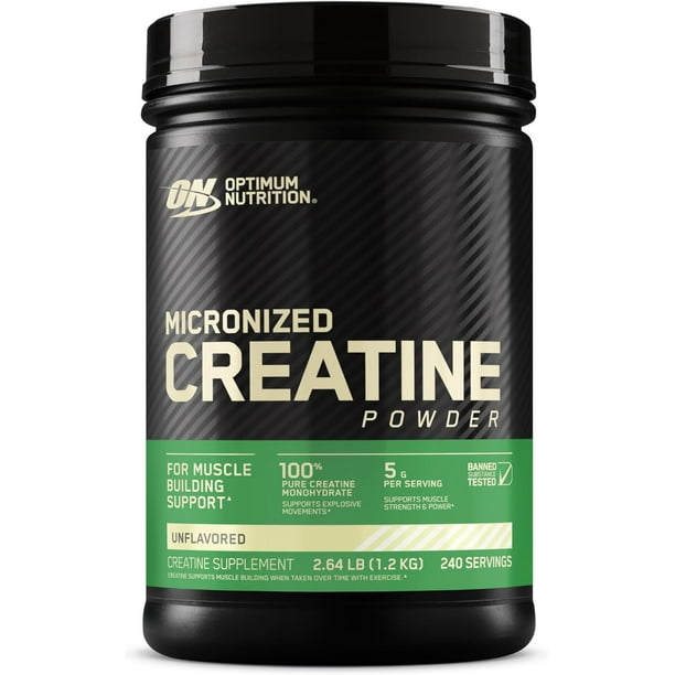 Creatina Micronizada Optimun Nutrition 240 Servicios