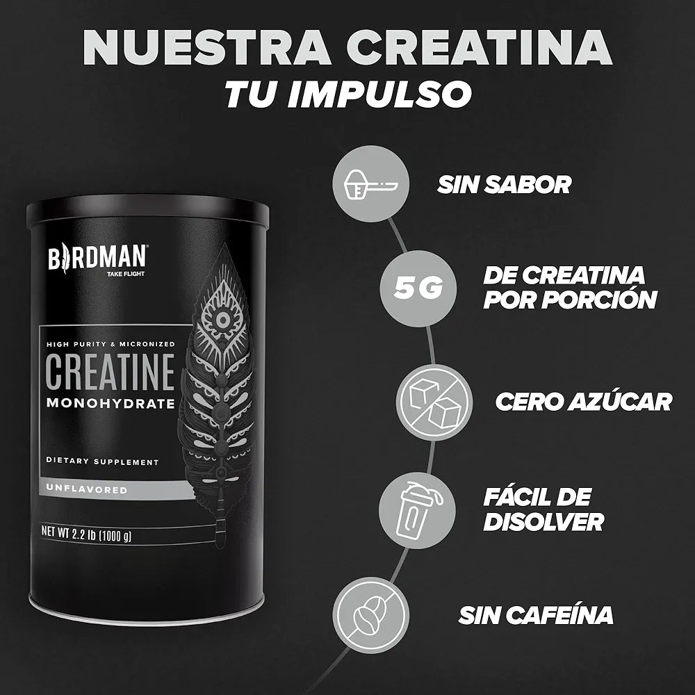 Creatina Birdman 90 servicios