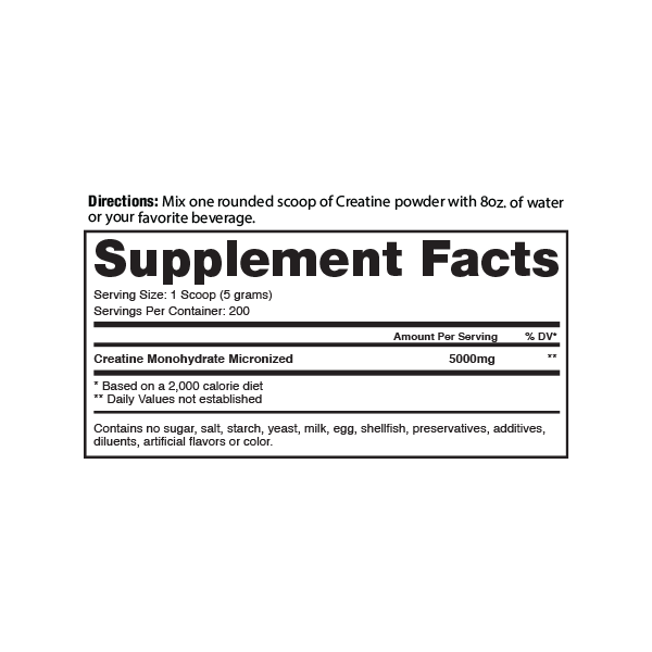 Creatina Dragon Pharma 200 servicios