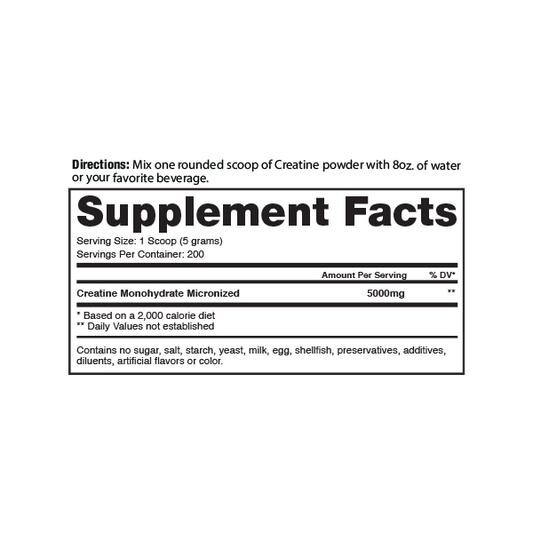 Creatina Dragon Pharma 200 servicios