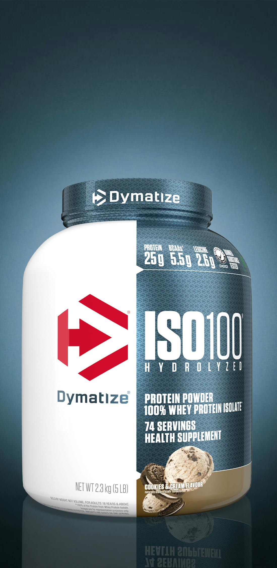 Proteína Iso 100 Dymatize 5 libras