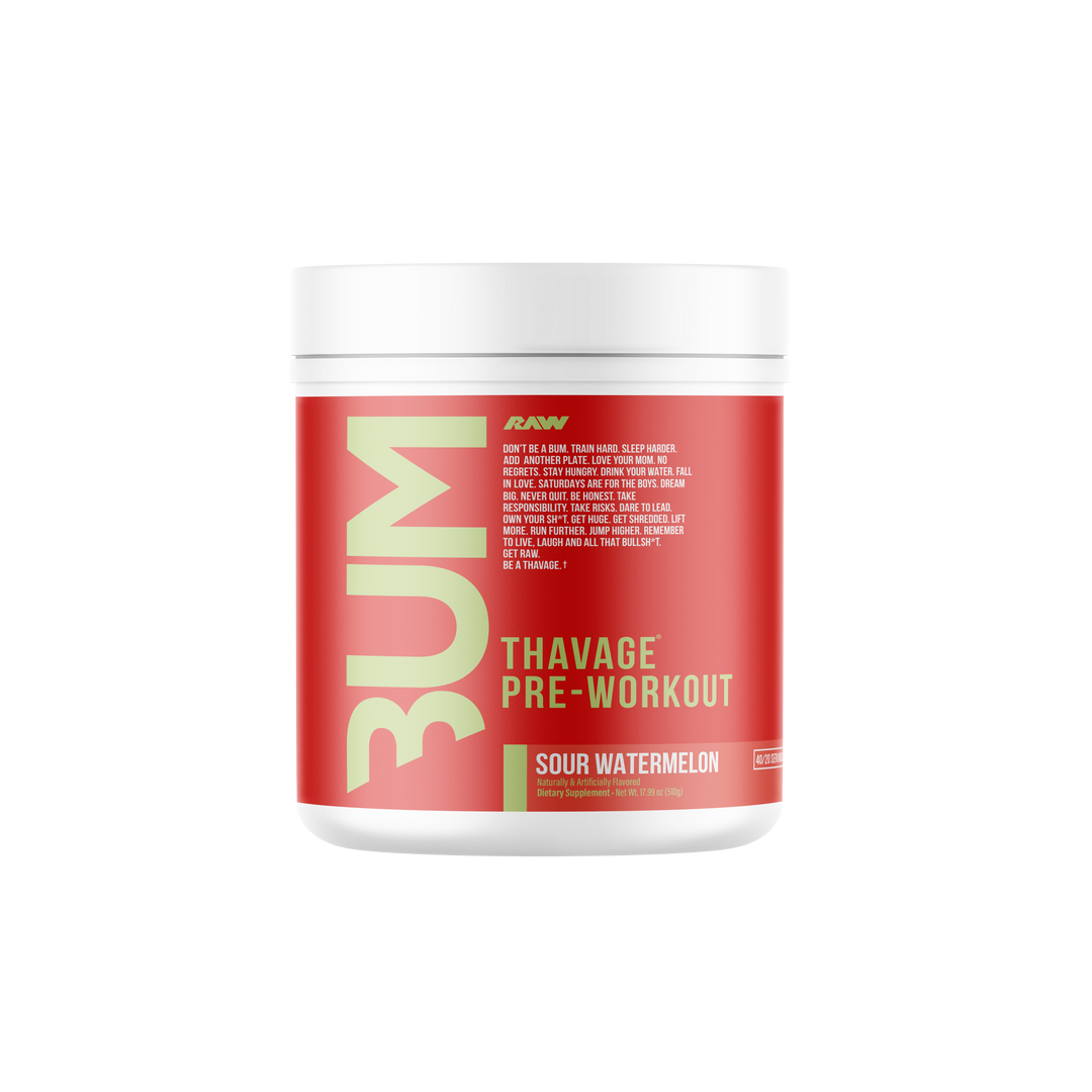 Pre entreno Thavage Raw Nutrition