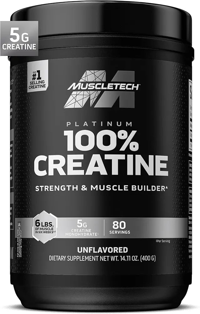 Creatina Muscletech Platinium 80 servicios