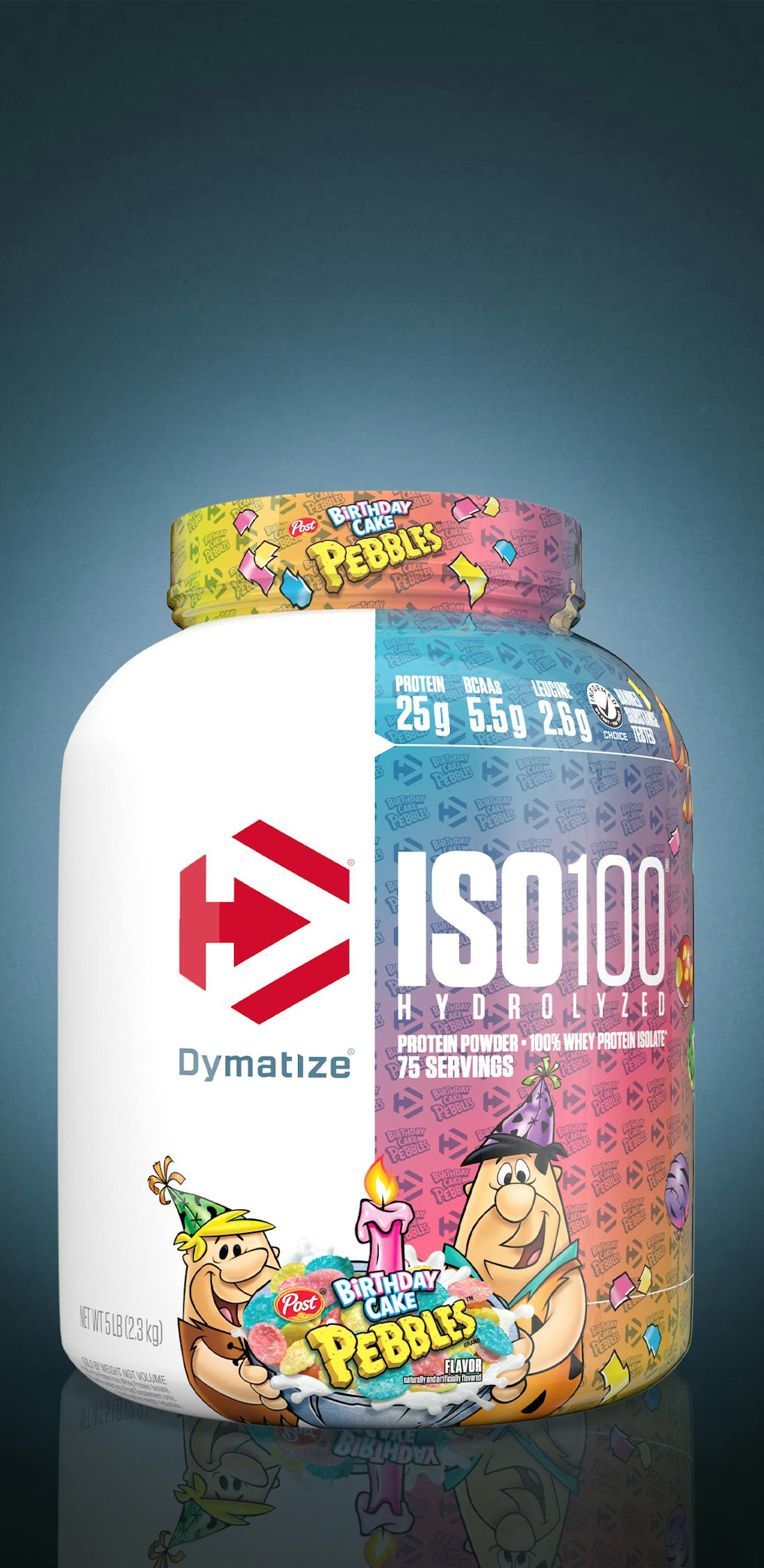 Proteína Iso 100 Dymatize 5 libras
